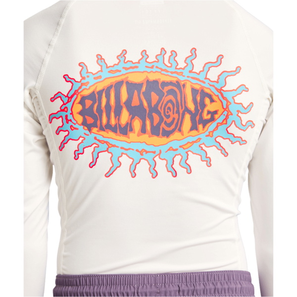 2026 Billabong Junior Reedición Del Chaleco De Lycra De Manga Larga EBBWR03010 - White